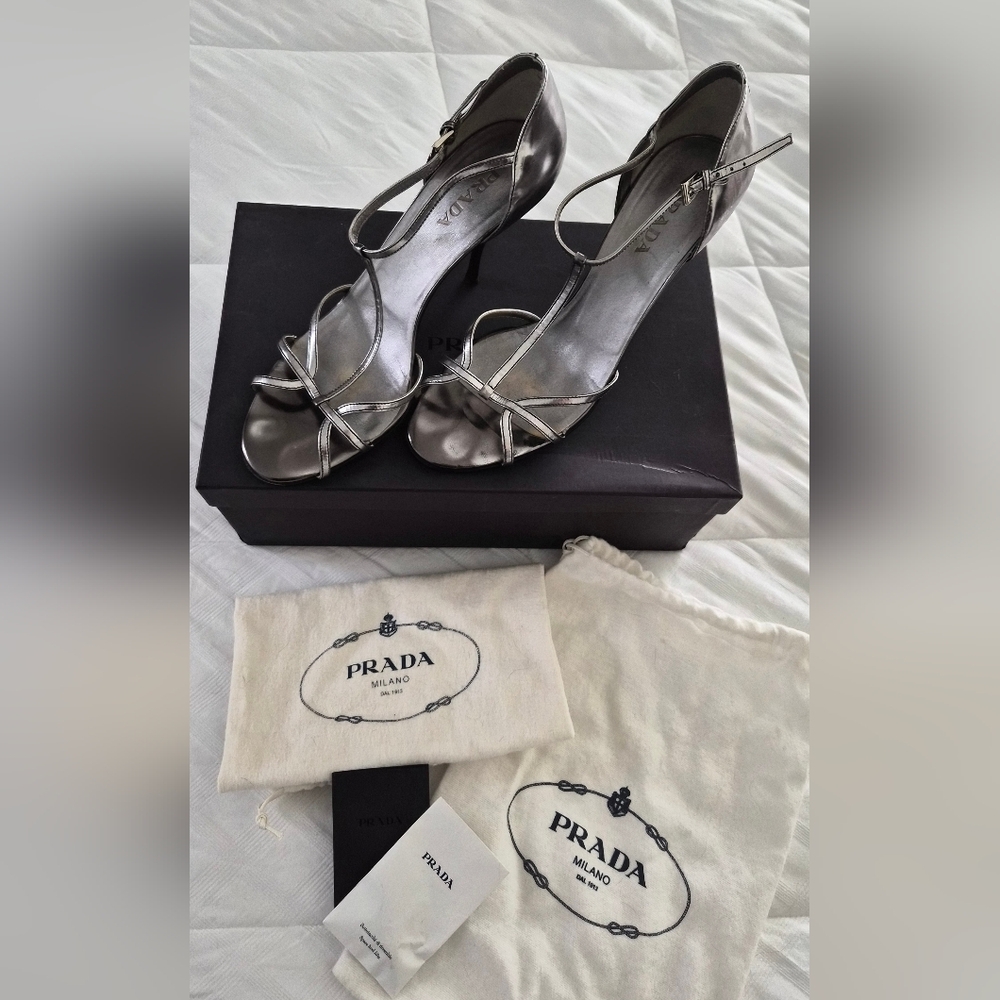Prada T-strap Heels